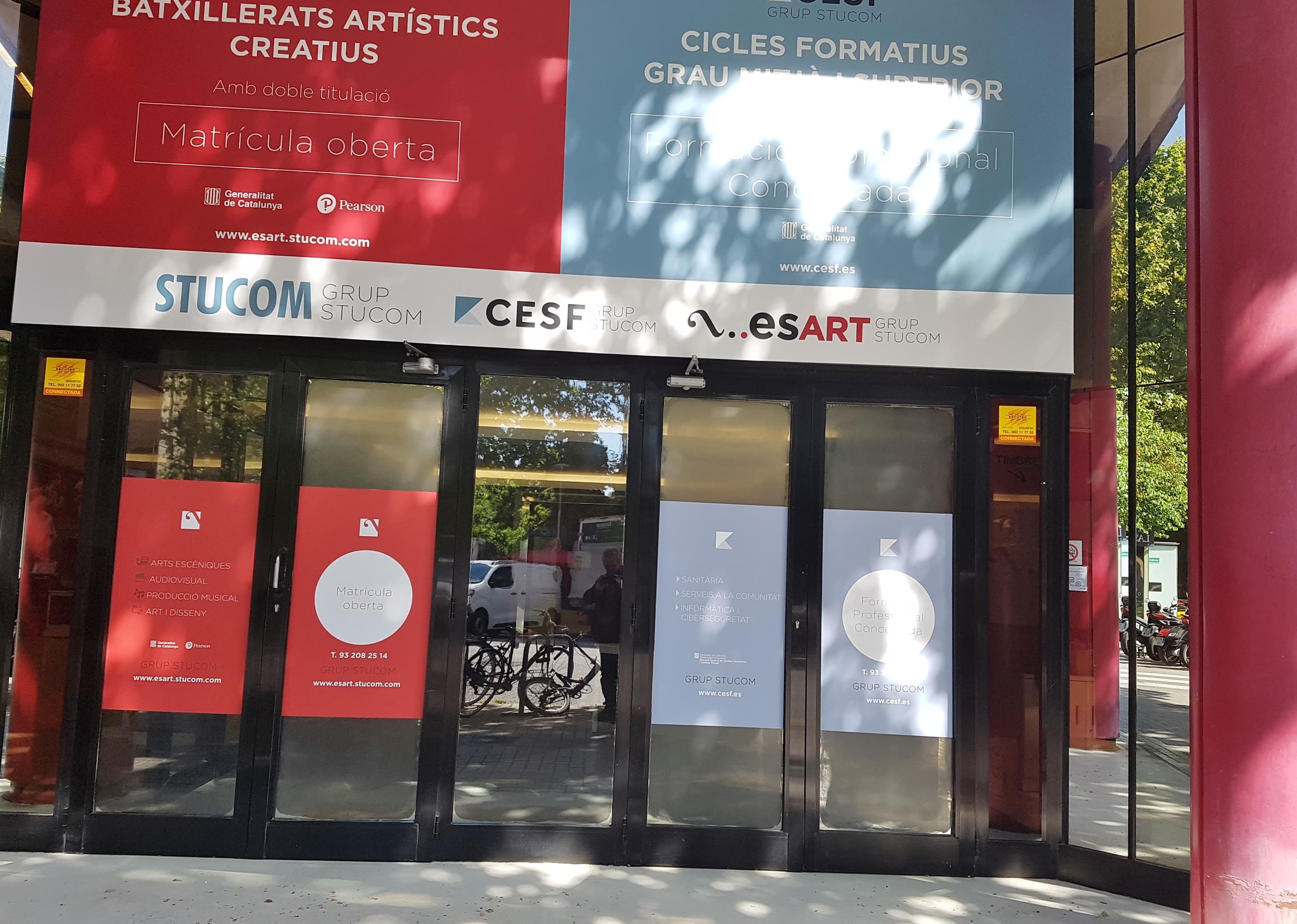 Foto secundaria del campus Stucom Còrsega - Sant Francesc