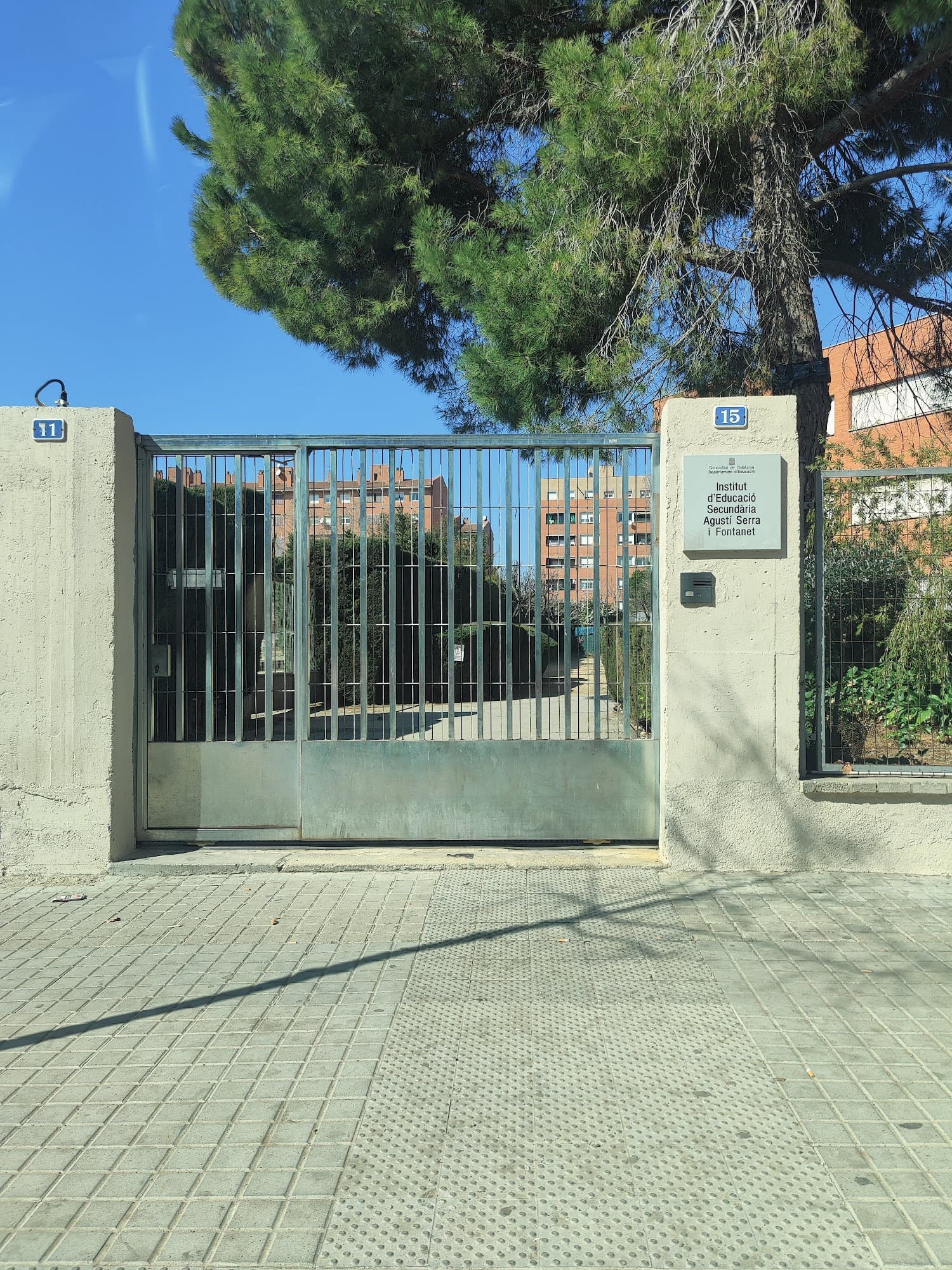 Foto del campus Institut Agustí Serra i Fontanet