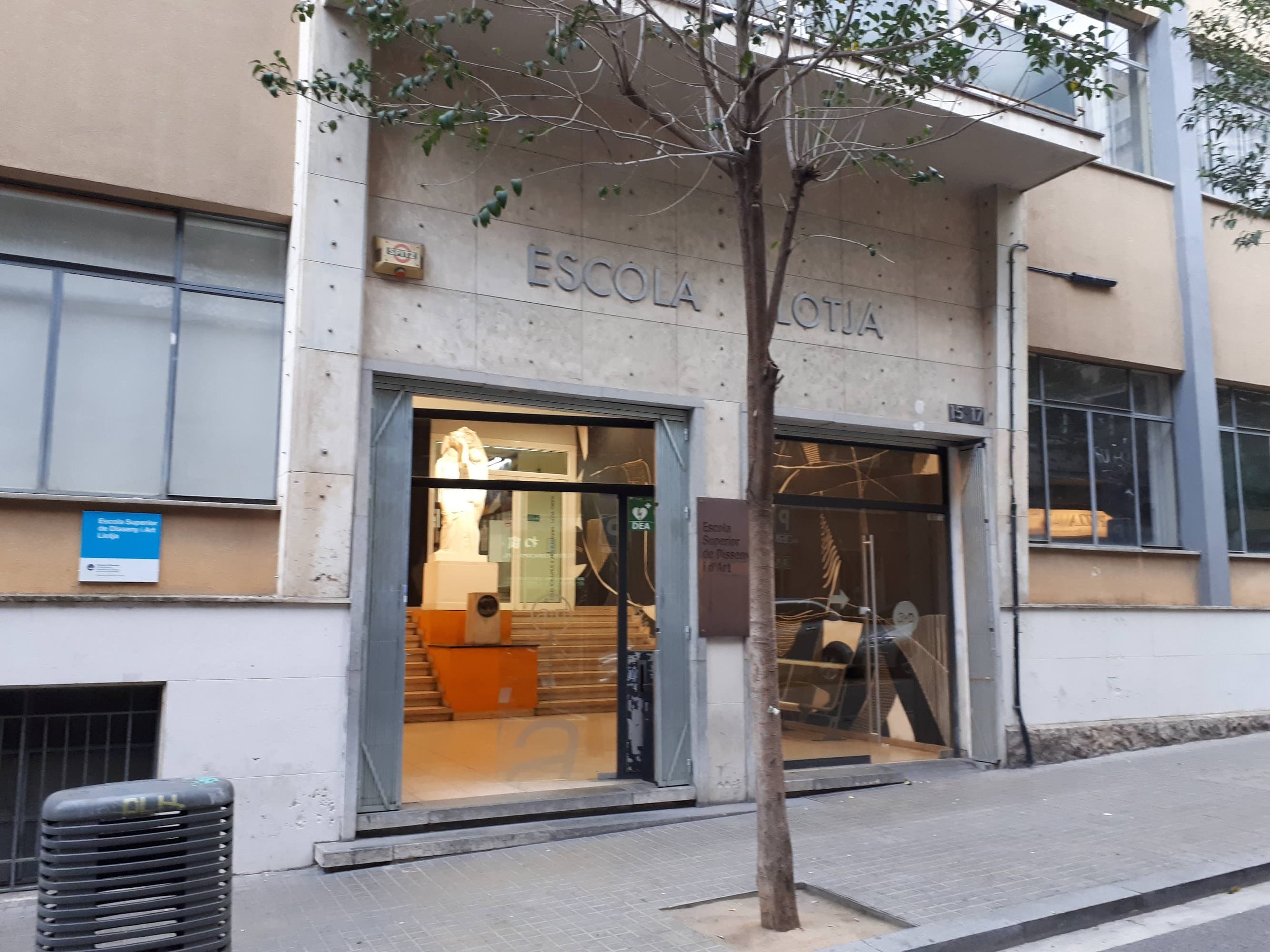 Foto del campus Escola d'Art i Superior de Disseny Llotja (seu de Sant Gervasi)