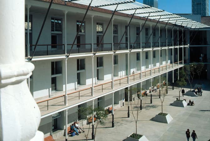 Foto secundaria del campus Campus de la Ciutadella UPF