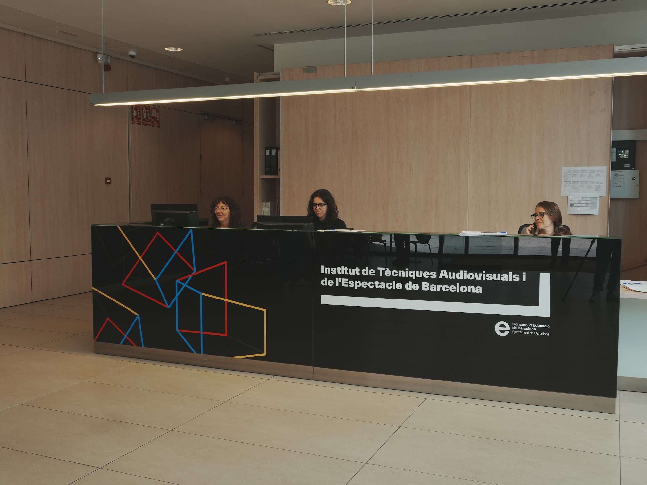 Foto del campus ITAEB - Institut de Tècniques Audiovisuals i de l’Espectacle de Barcelona