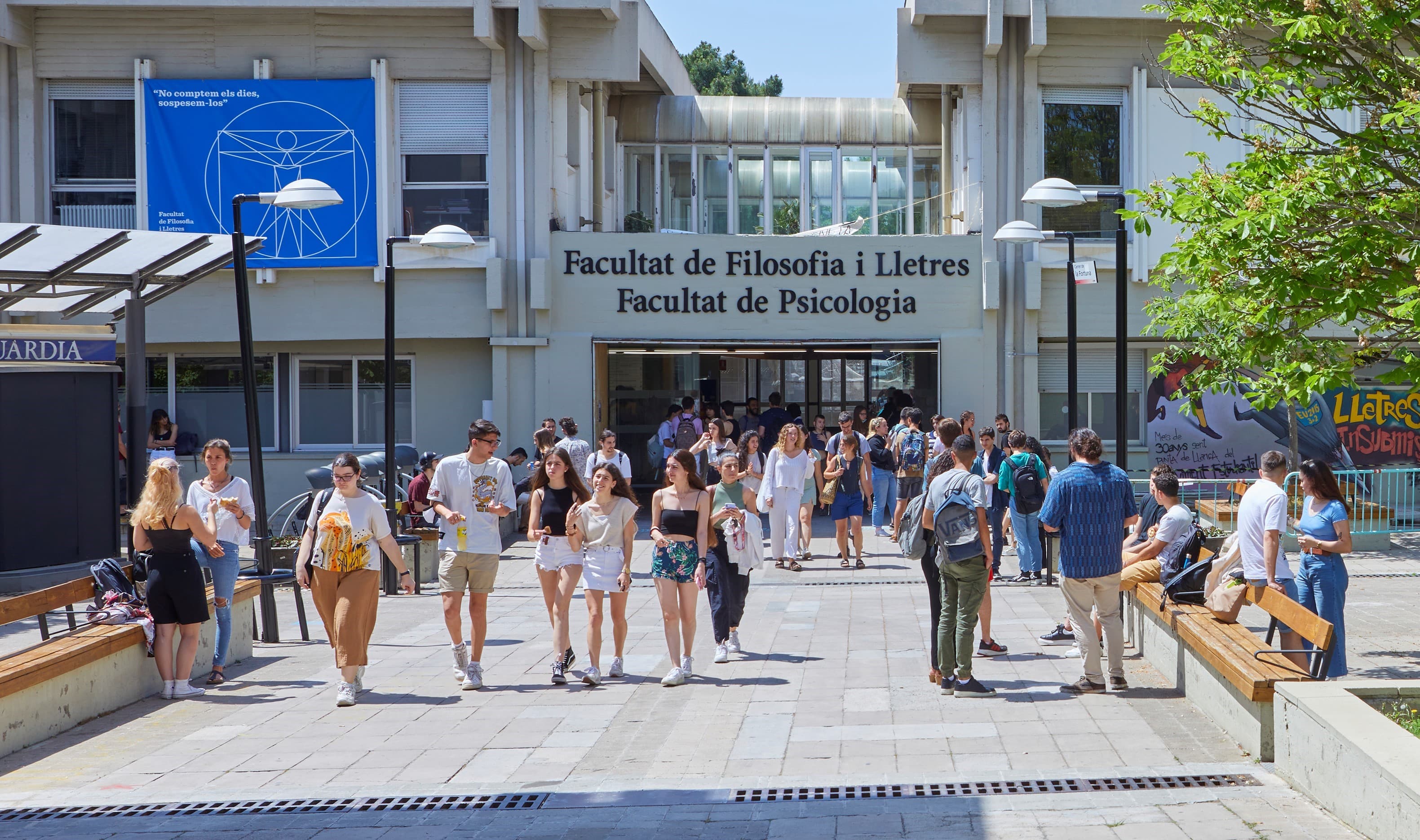 Foto del campus Facultad de Filosofía y Letras