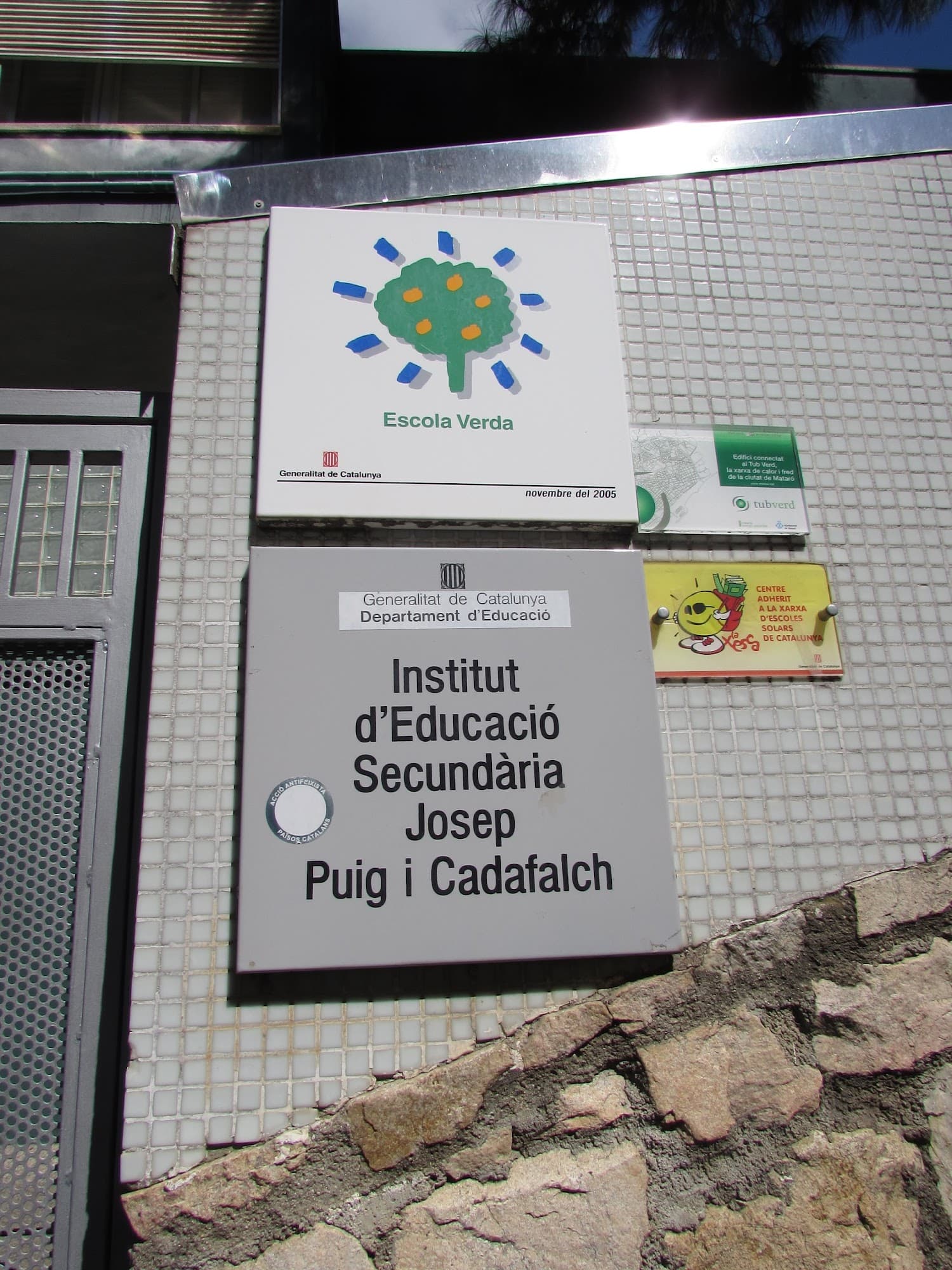 Foto del campus Institut Josep Puig i Cadafalch