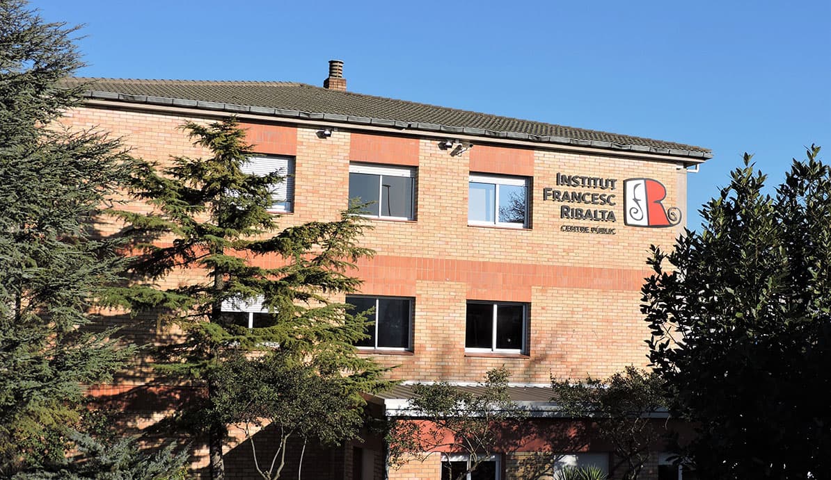 Foto del campus Institut Francesc Ribalta
