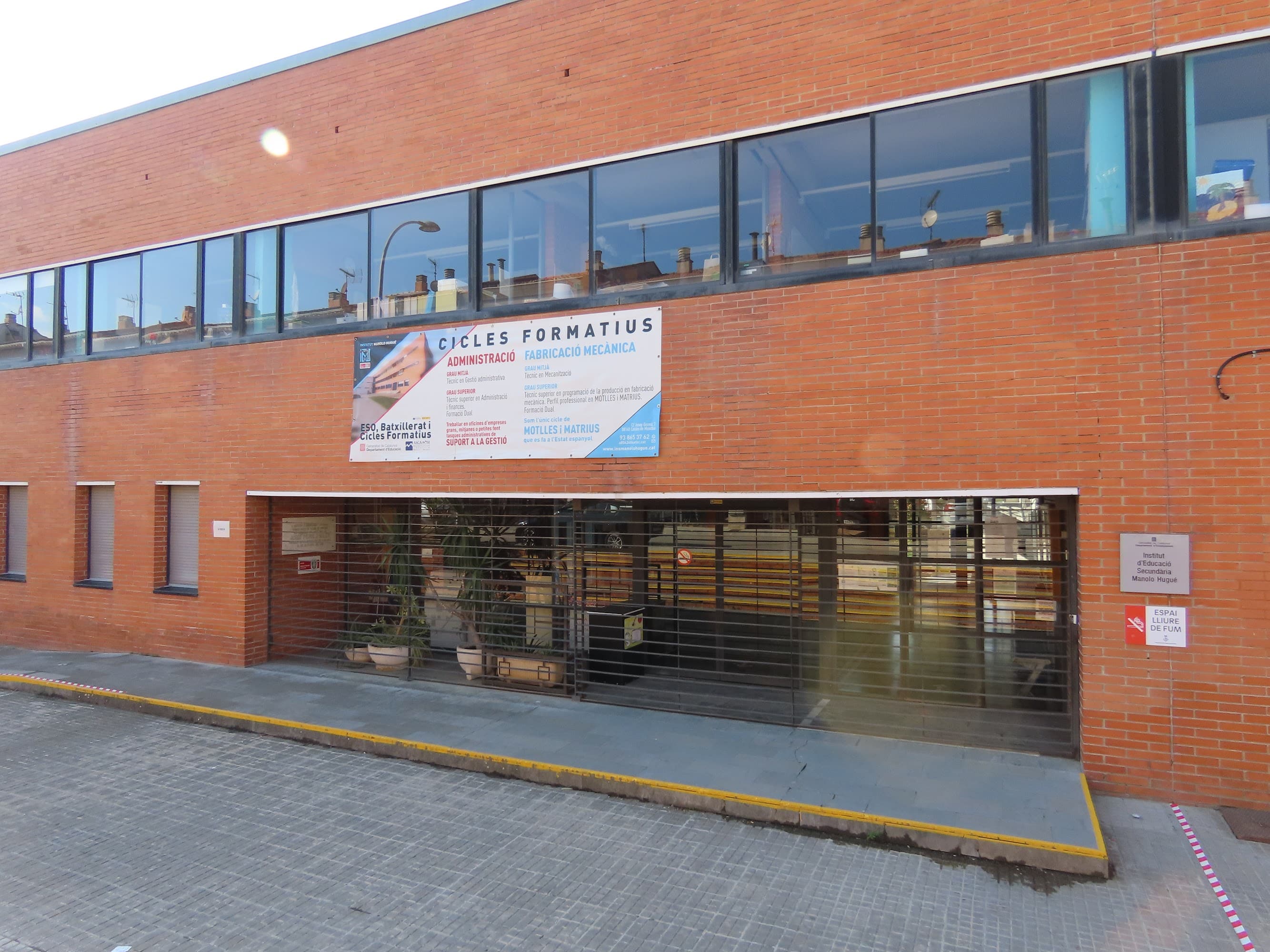 Foto del campus Institut Manolo Hugué