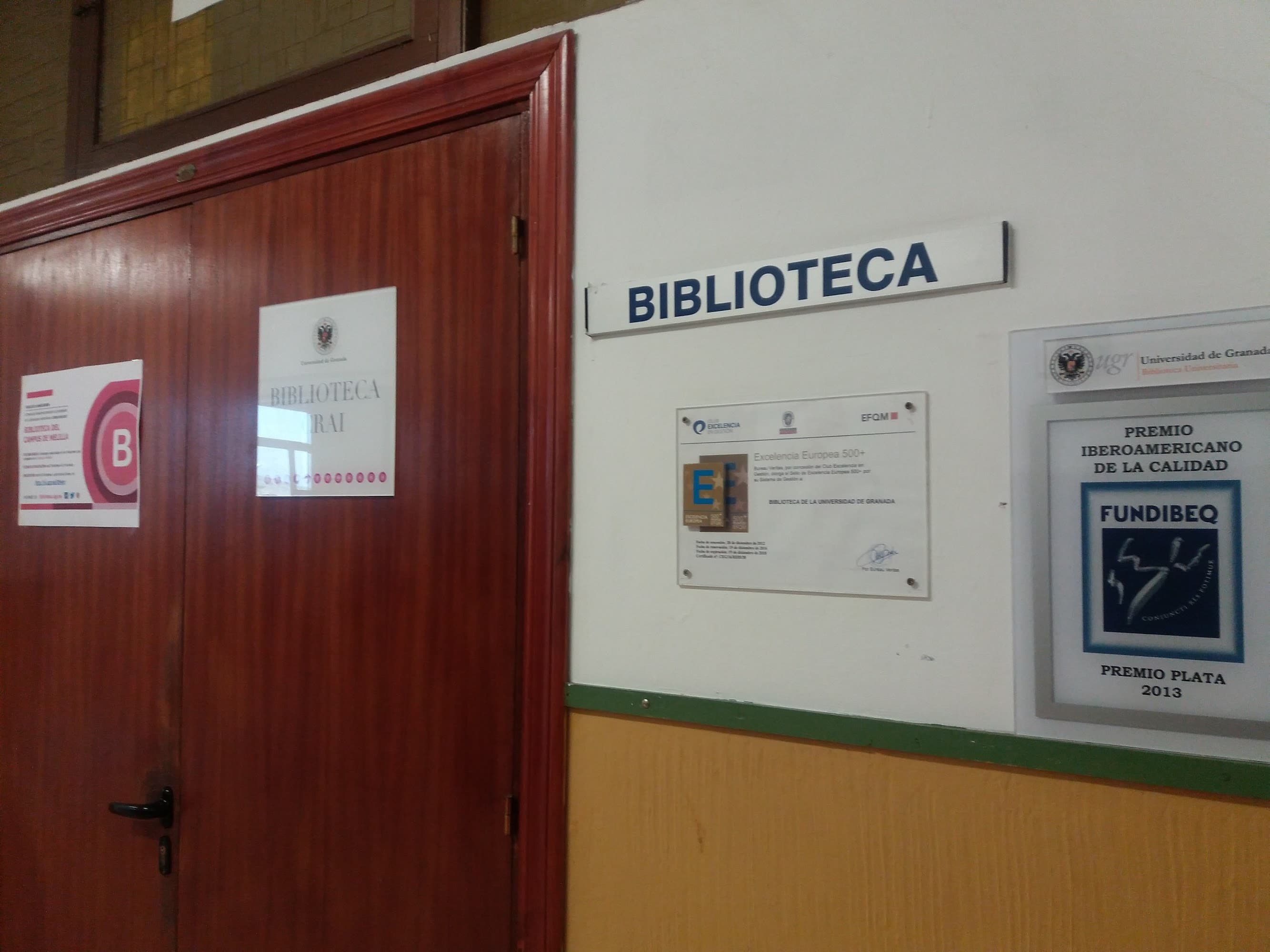 Foto secundaria del campus Facultad de Ciencias de la Educación y del Deporte de Melilla