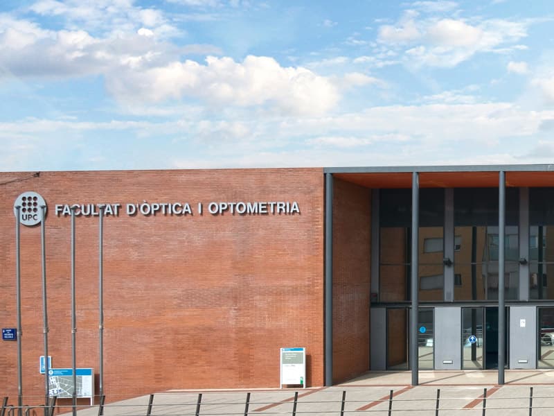 Foto del campus FOOT - Facultad de Óptica y Optometría de Terrassa