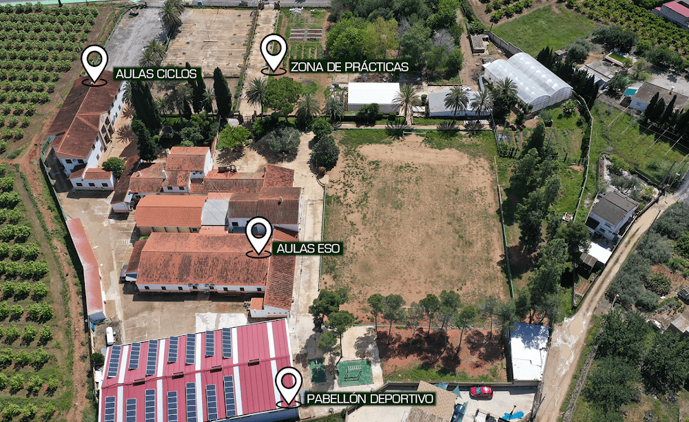 Foto secundaria del campus La Malvesia