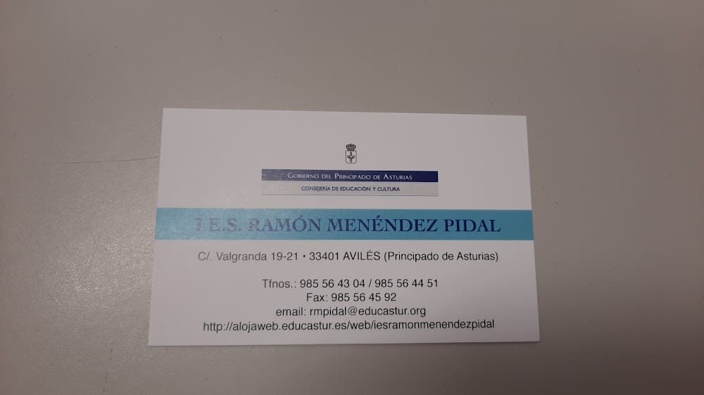 Foto secundaria del campus I.e.s. "ramón Menéndez Pidal"